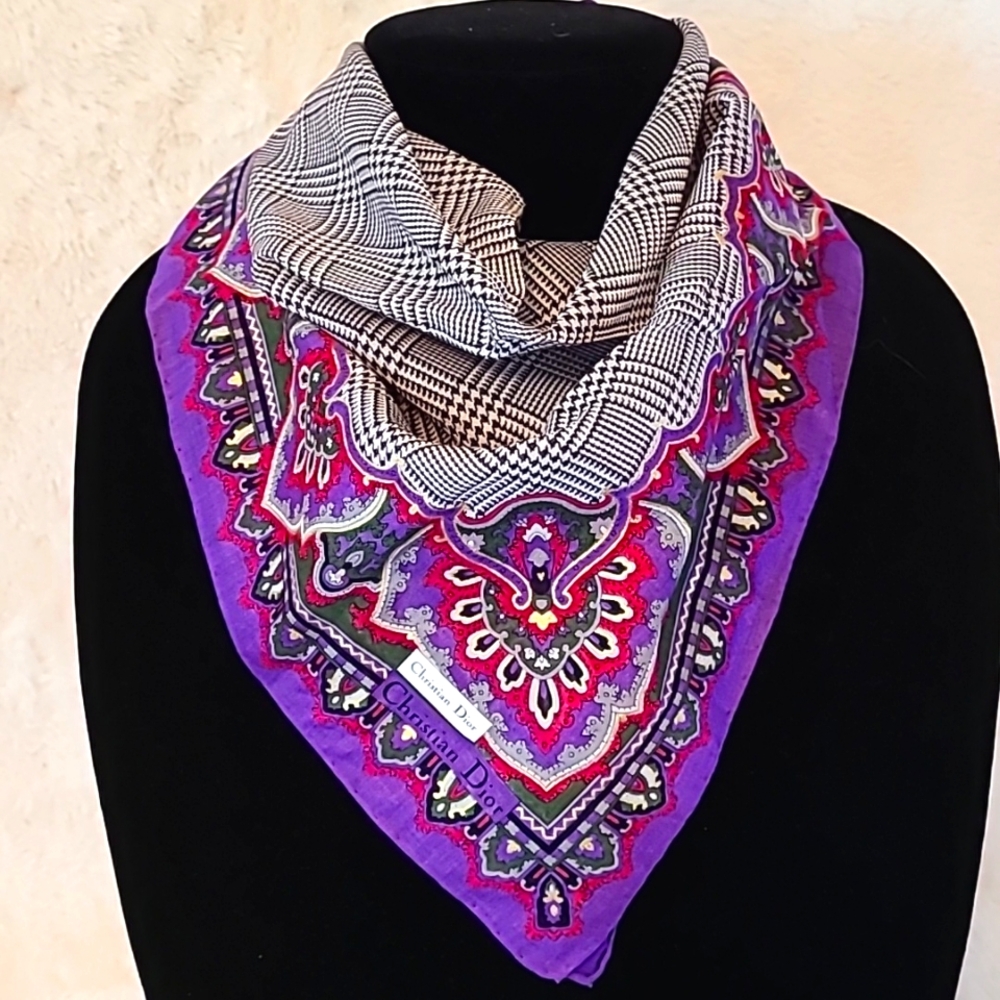 NWT Christian Dior Mini Scarf